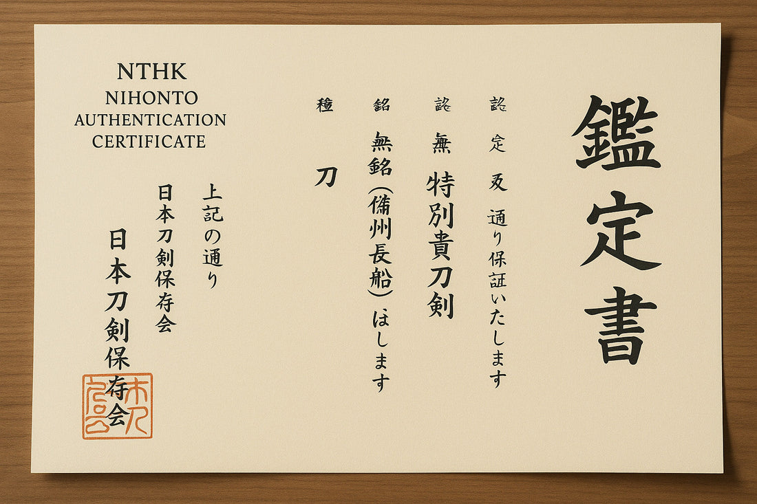 How to Authenticate a Real Katana Complete Guide to NBTHK and NTHK Certification