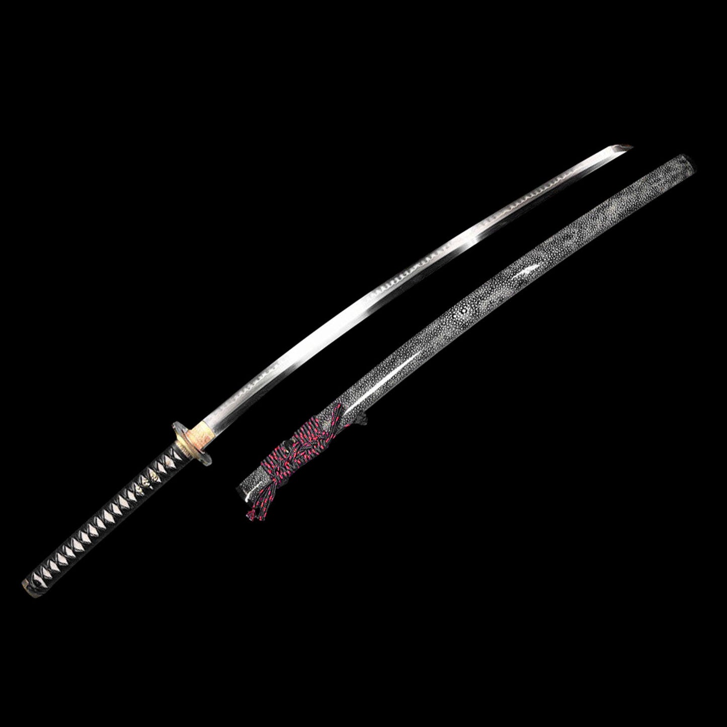 Tomoe Motif Katana