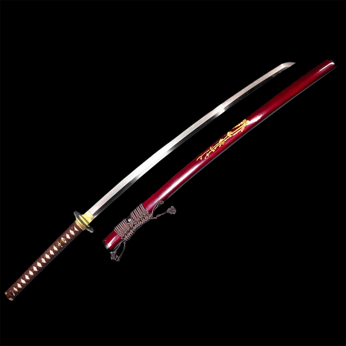 ManJi 万字 Tamahagane Steel Katana