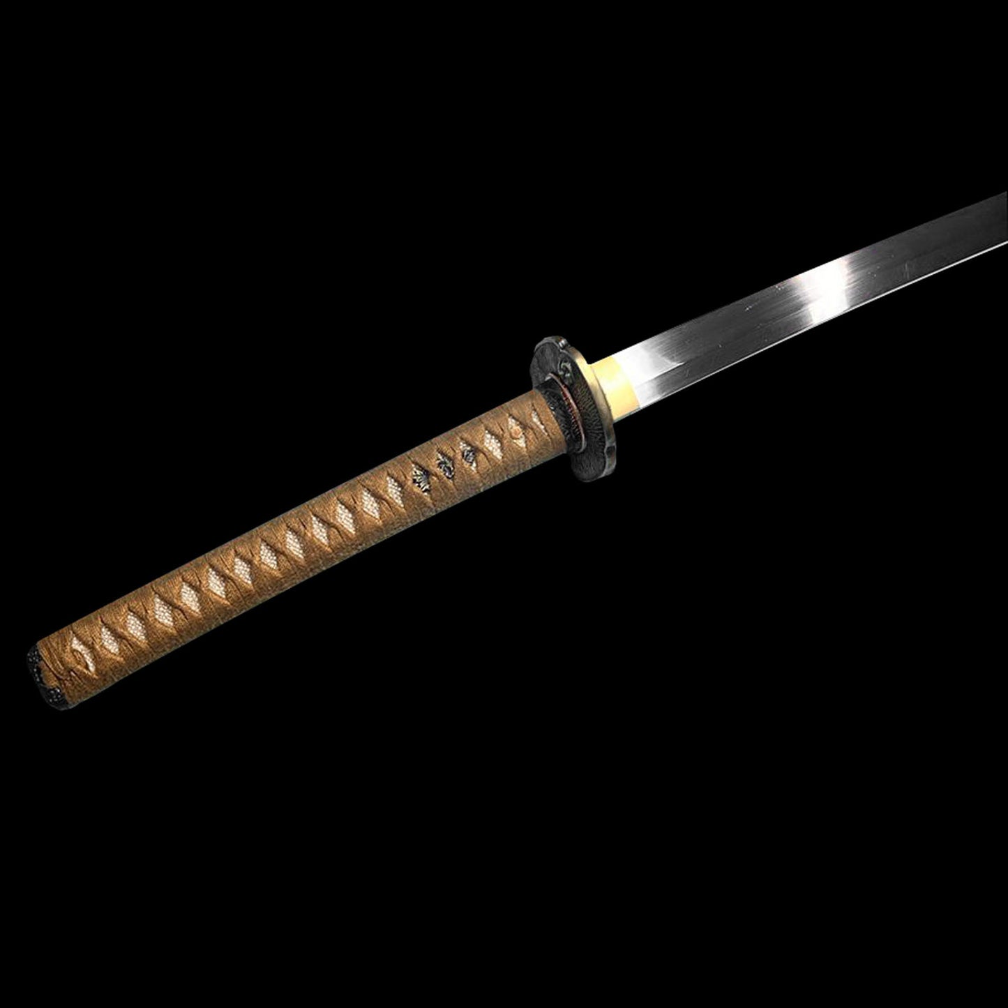 Tameshigiri Katana w/ Custom Tsuba