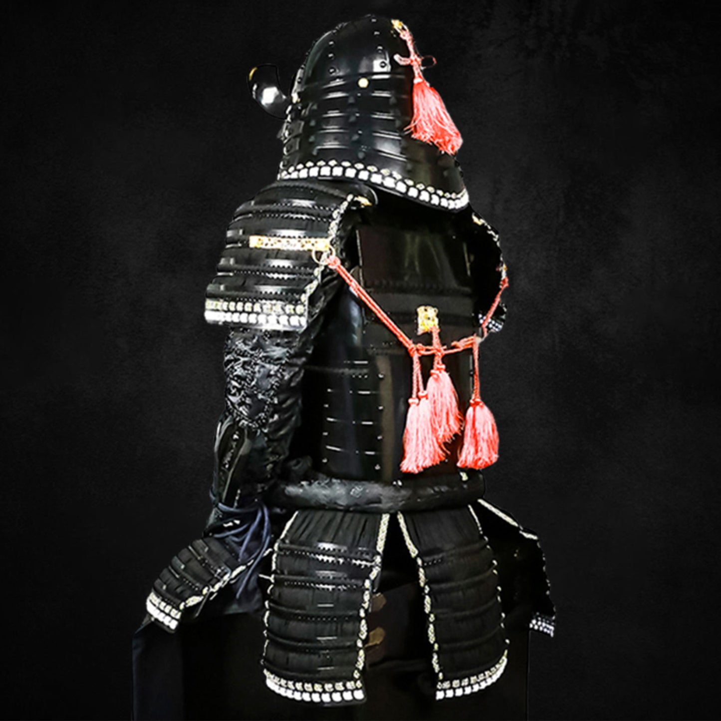 Black Sengoku Period Samurai Armor