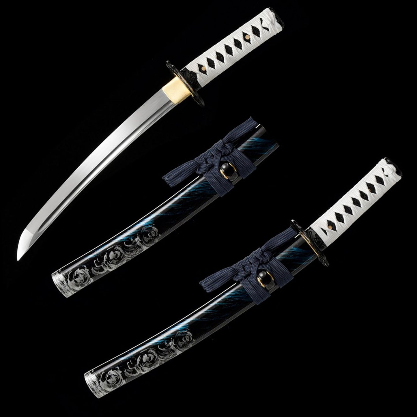 1060 Steel Ghost of Tsushima Katana Set